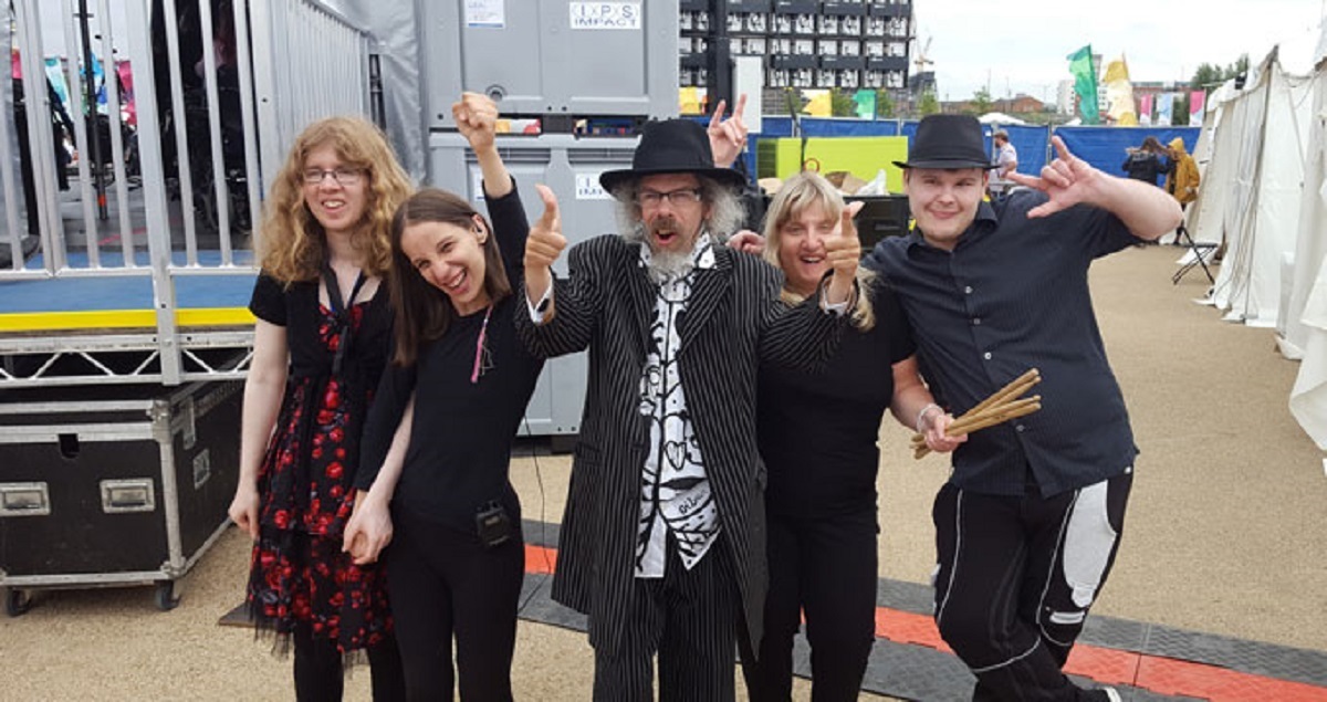 Band with learning-disabled members celebrates winning £6,000 funding