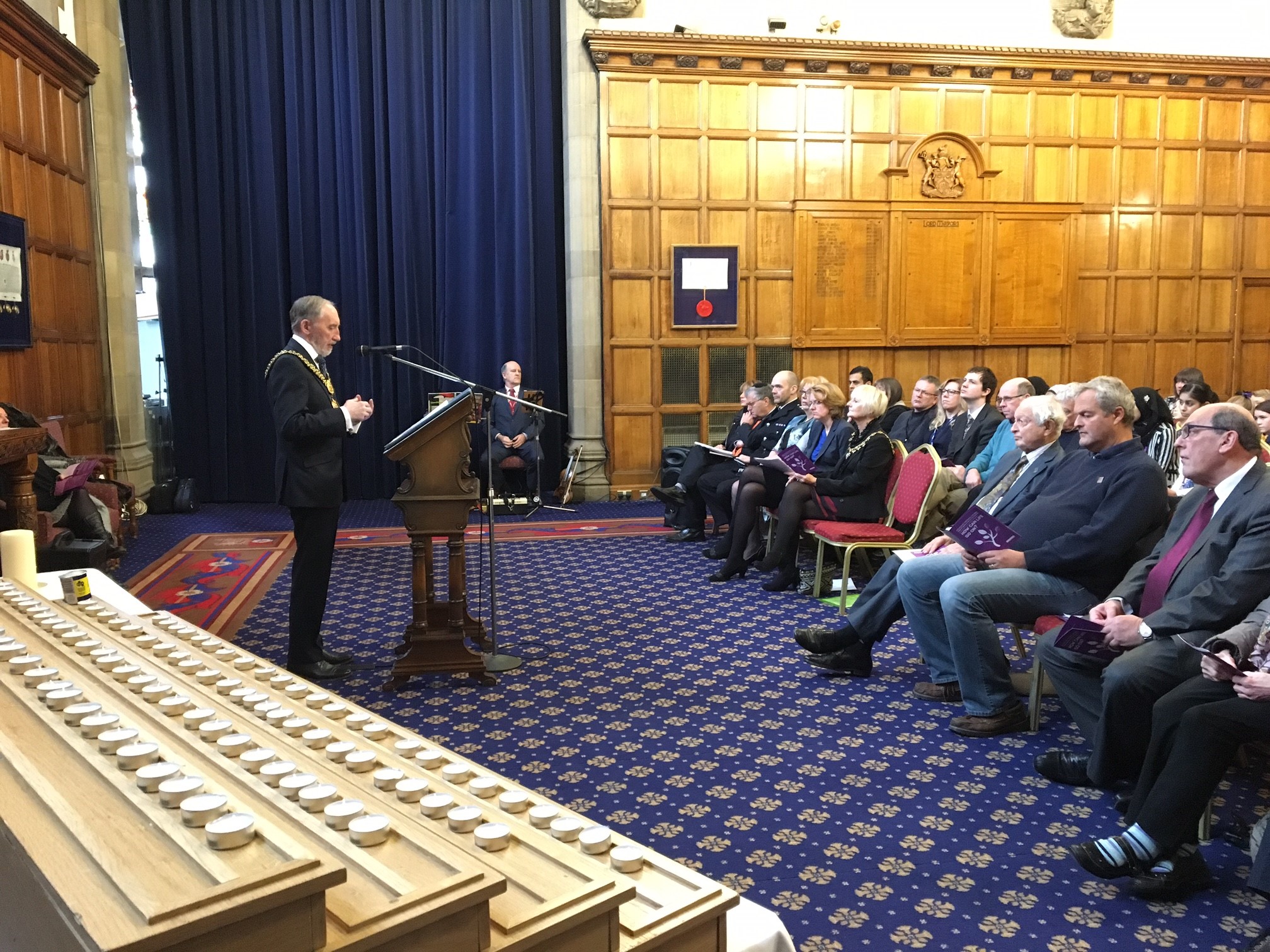 Service held at Bradford City Hall marks Holocaust Memorial Day - Bradford Telegraph and Argus