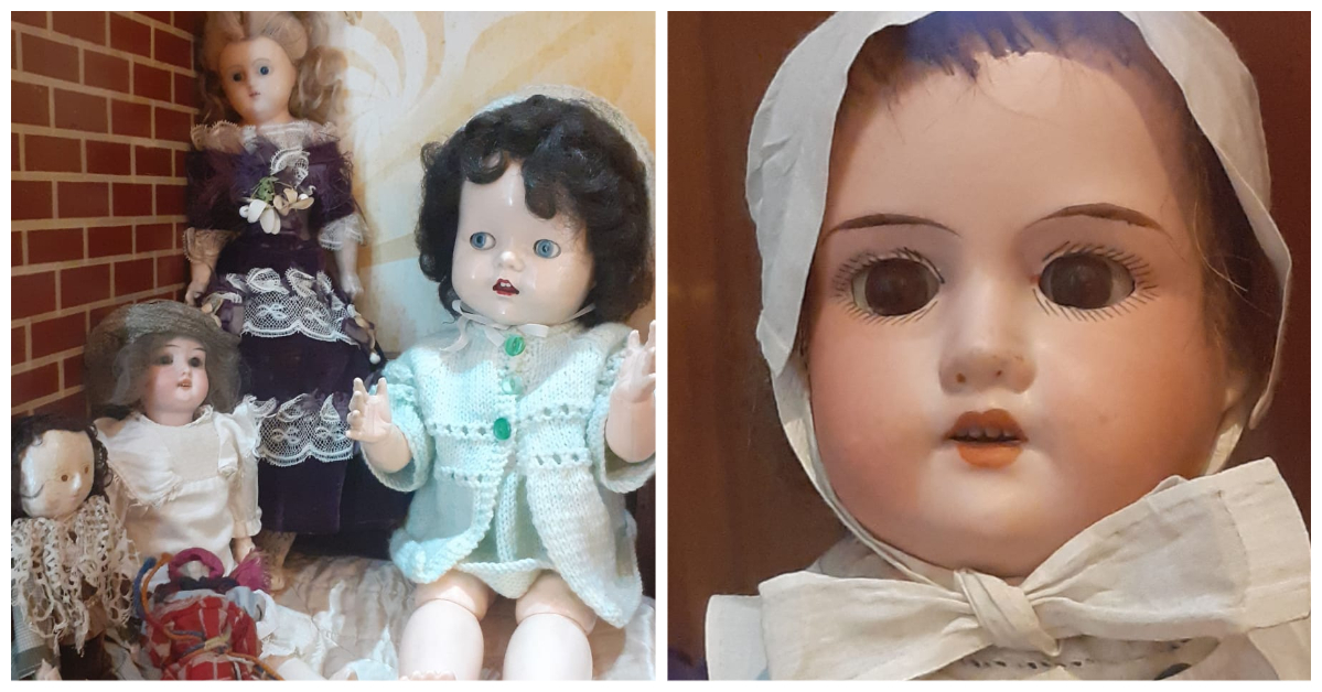 creepy collection dolls