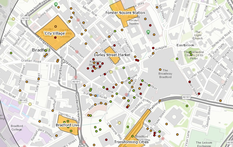 Bradford City Centre Map What Changes Do You Want To See In Bradford City Centre? | Bradford  Telegraph And Argus