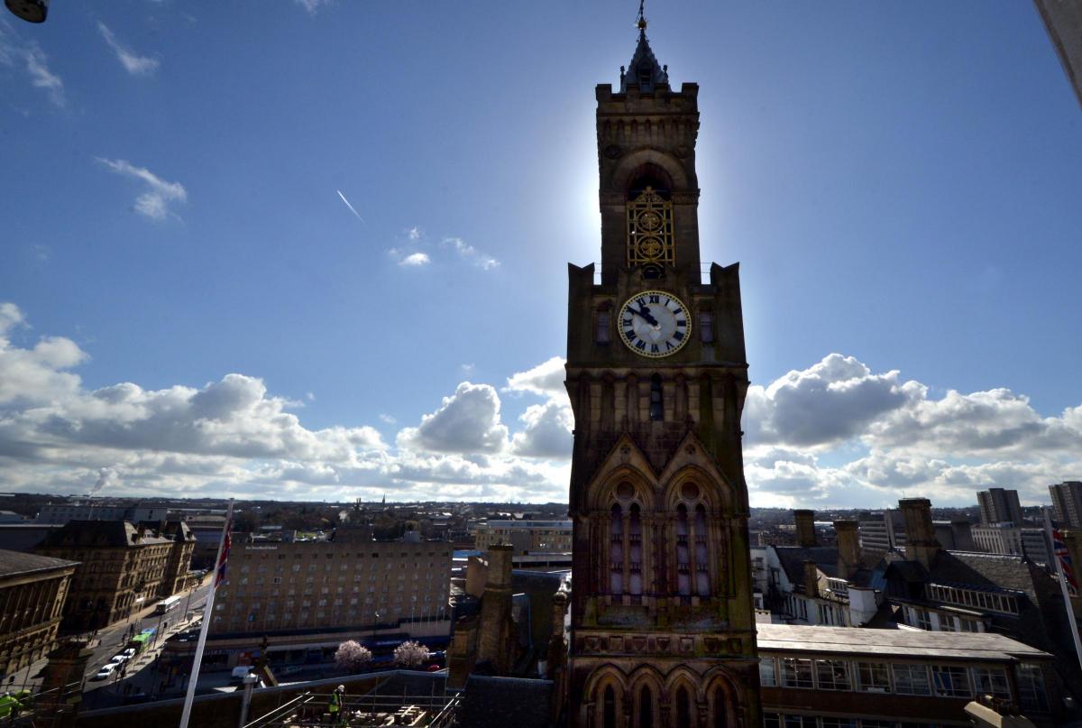 Views from Bradford's giant ferris wheel